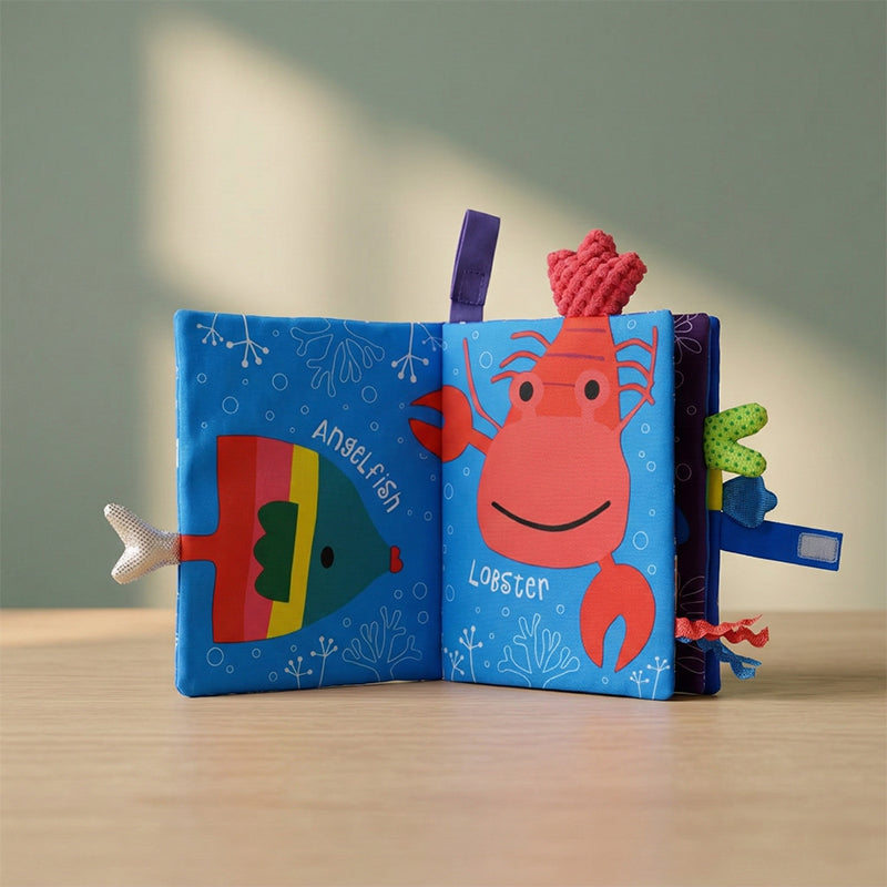 Carte moale Montessori pentru bebeluși