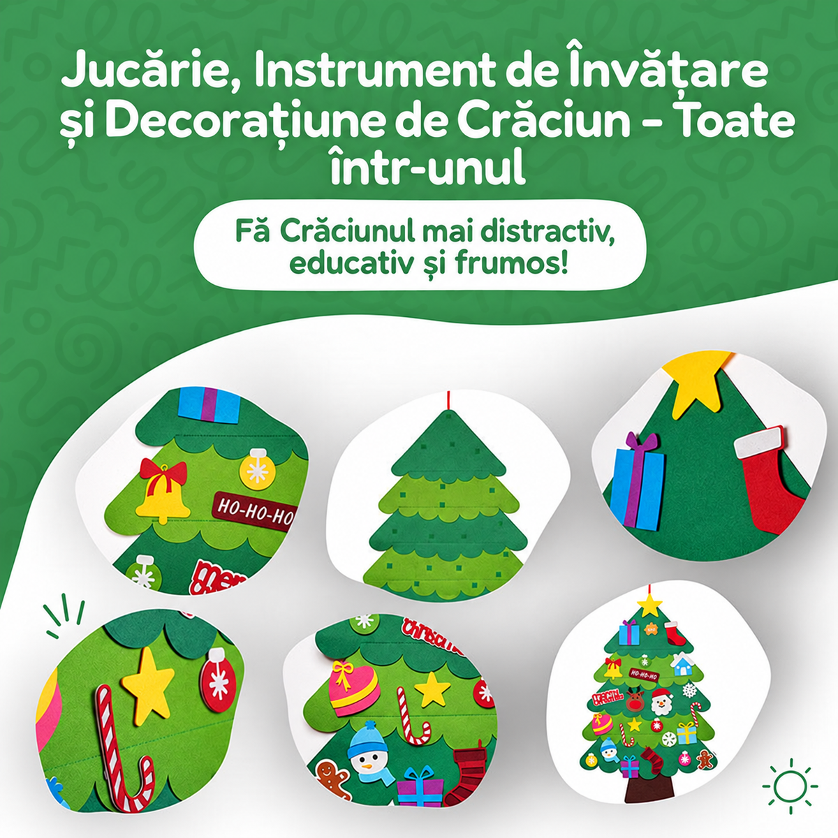 Brad de Crăciun Educațional Montessori