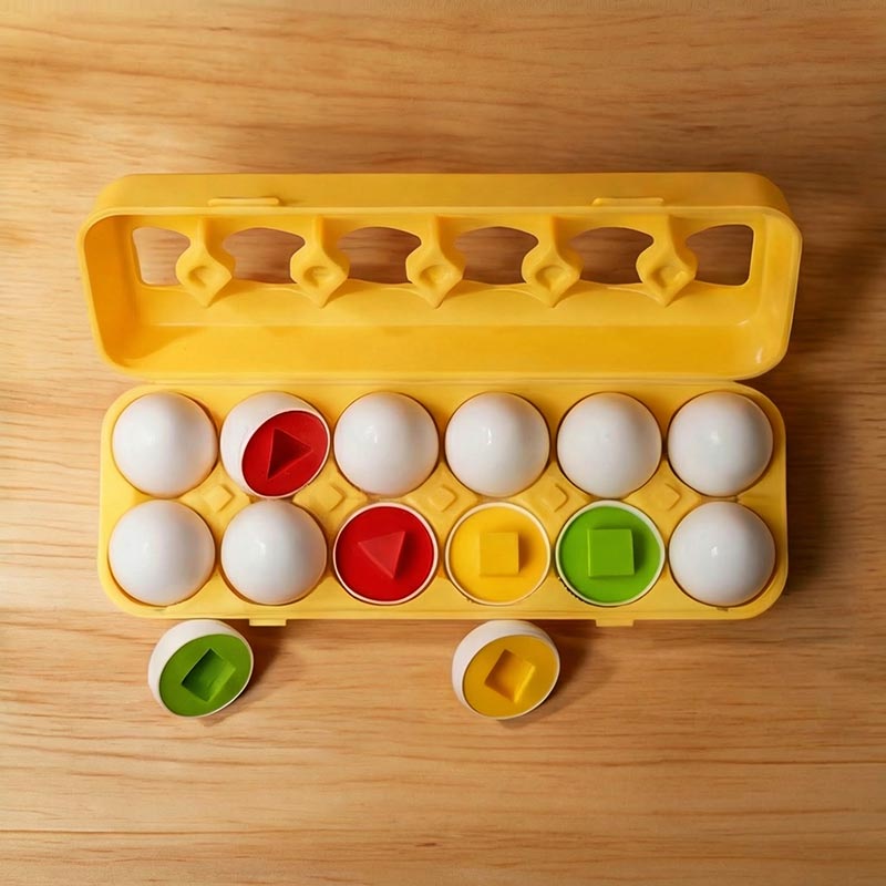 Ouă Geometrice Montessori