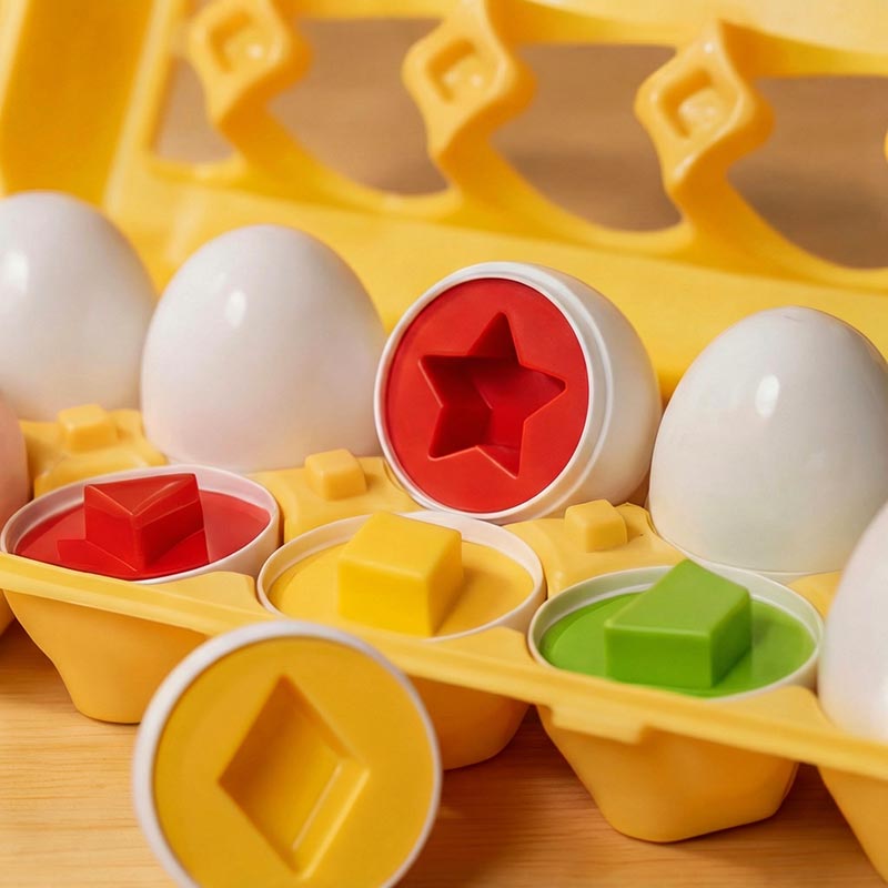 Ouă Geometrice Montessori