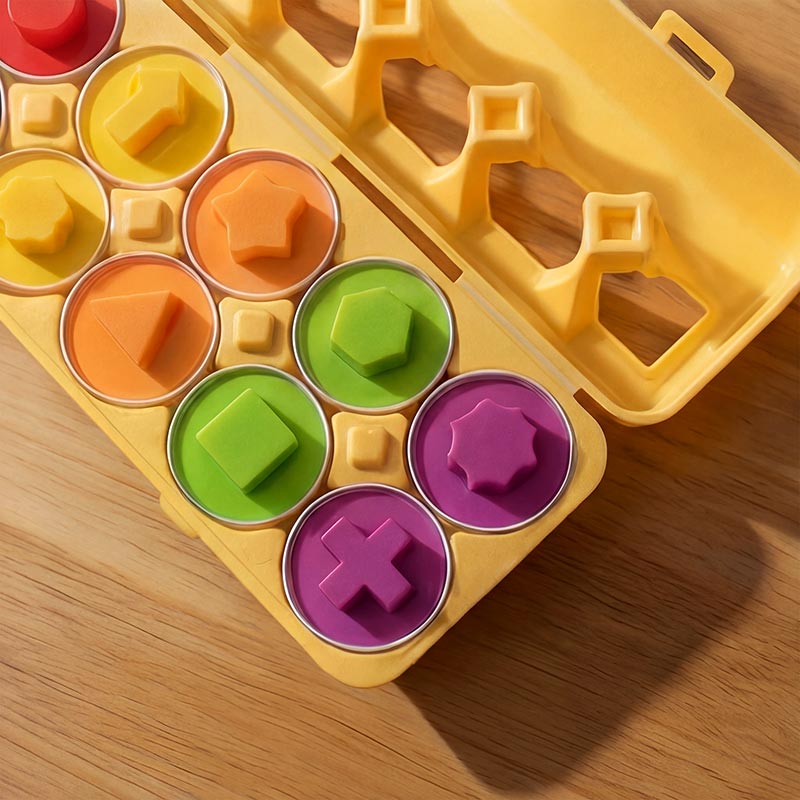 Ouă Geometrice Montessori