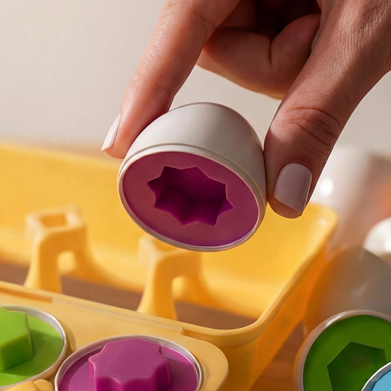 Ouă Geometrice Montessori