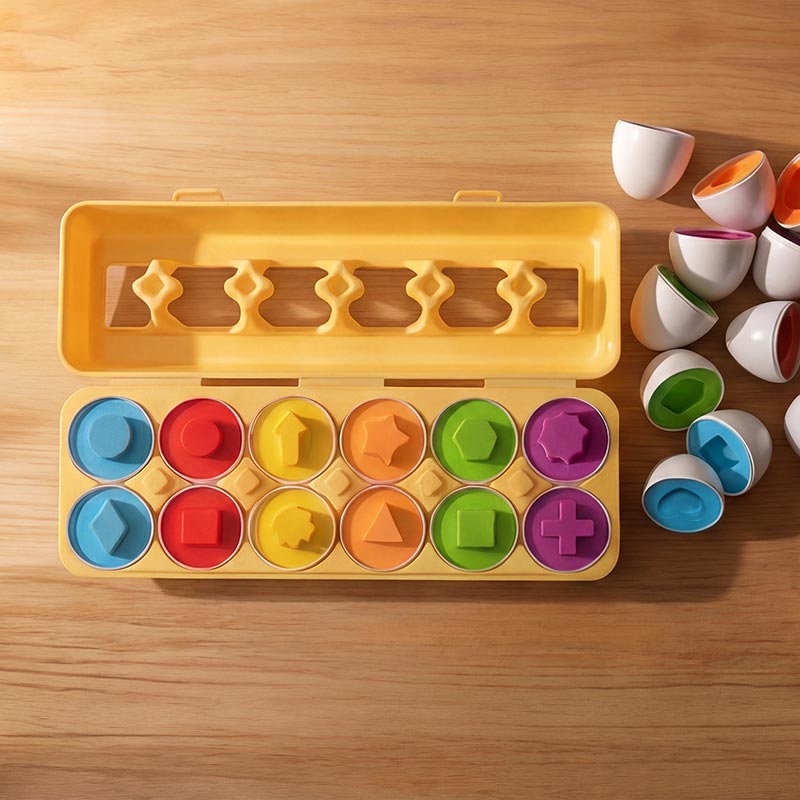 Ouă Geometrice Montessori