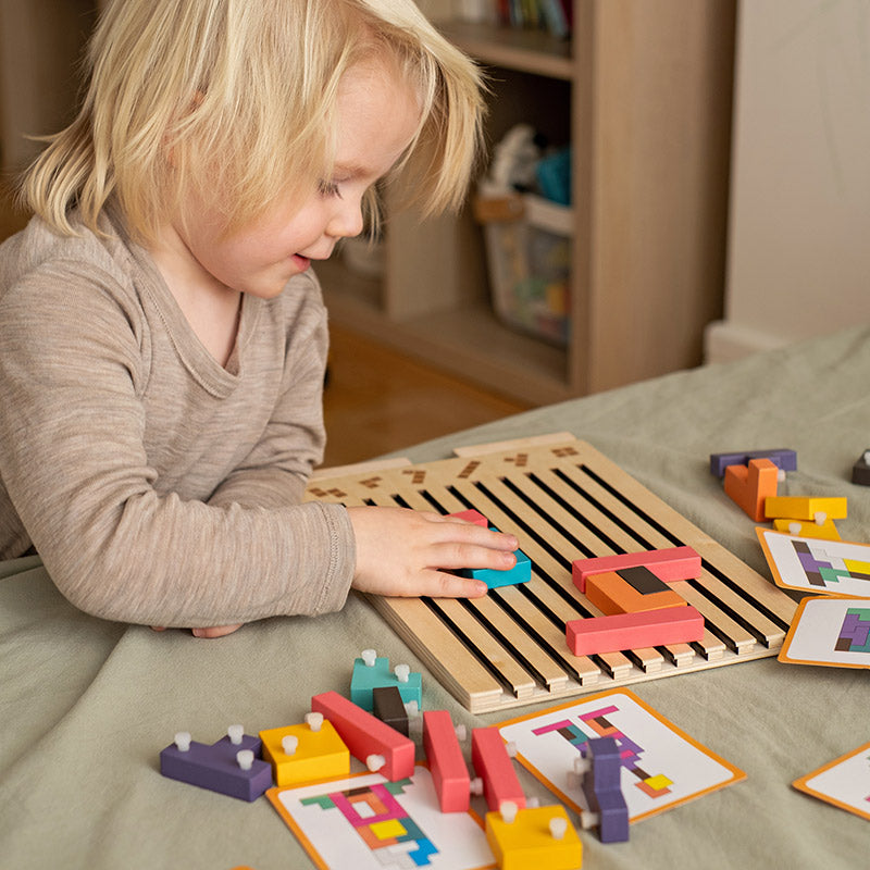 Blocuri Montessori pentru Creier