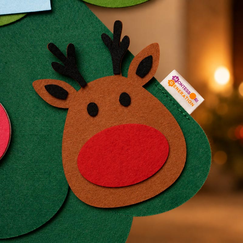 Bradul de Crăciun Montessori
