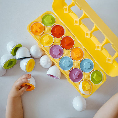 Ouă Geometrice Montessori
