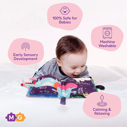 Carte moale Montessori pentru bebeluși