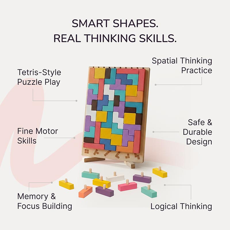 Blocuri Montessori pentru Creier