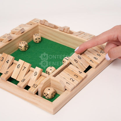 Montessori Numere Knockdown