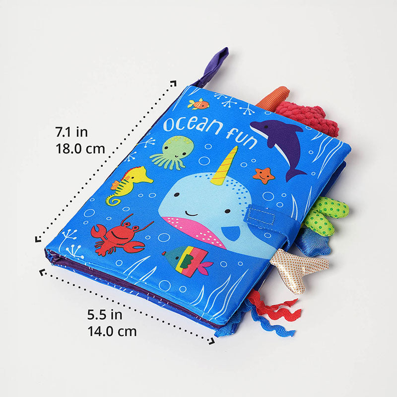 Carte moale Montessori pentru bebeluși